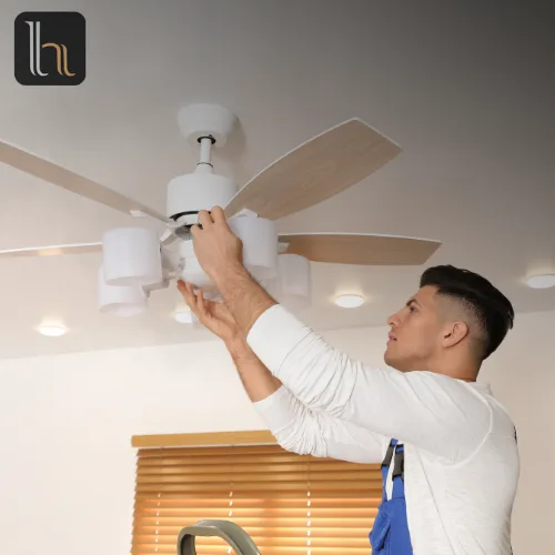 Decorative Ceiling Fan Installation